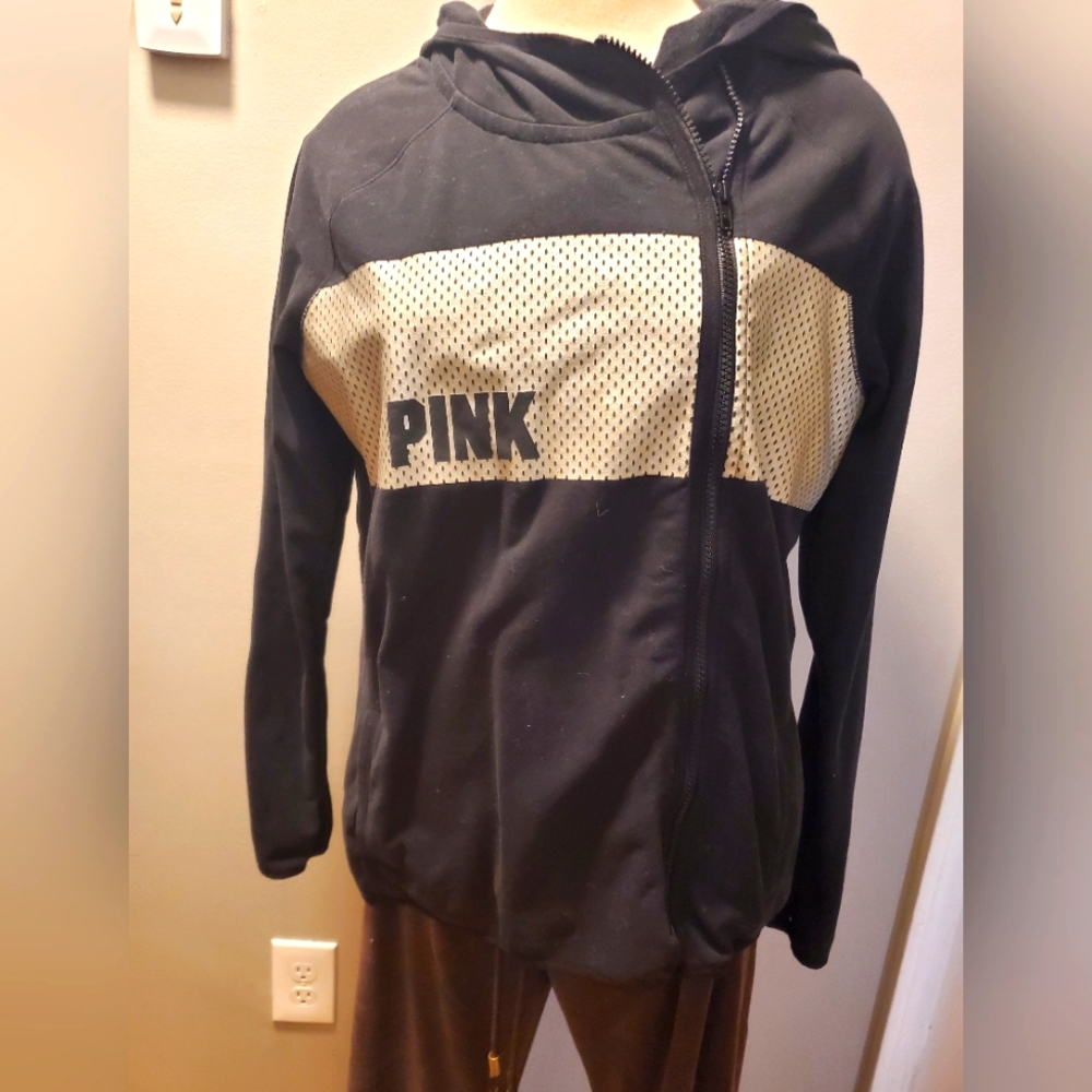 Victoria Secrets black hoodie